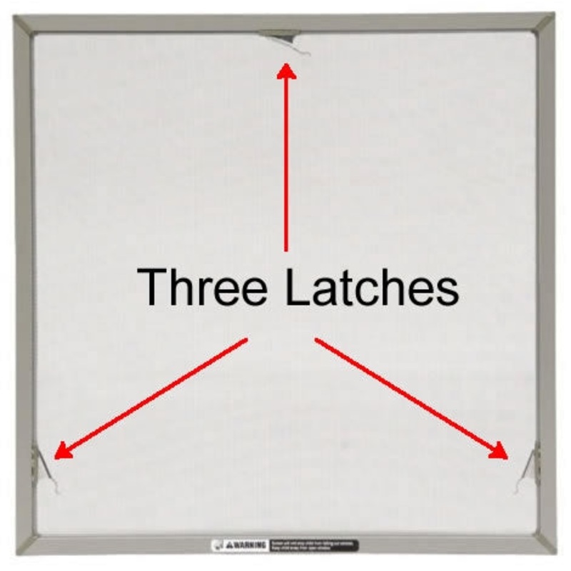 Andersen AR2 Awning Screen in Stone Color (1995 to Present)