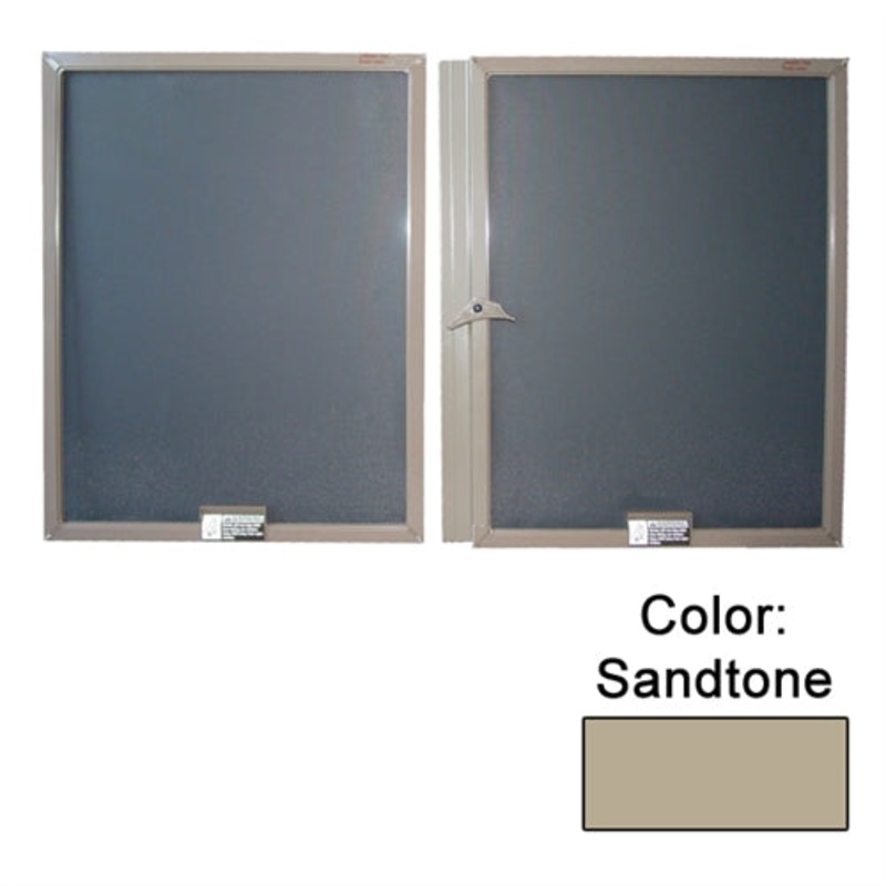 Andersen G536 400 Series Gliding Window Full 2 Piece Truscene Screen in Sandtone