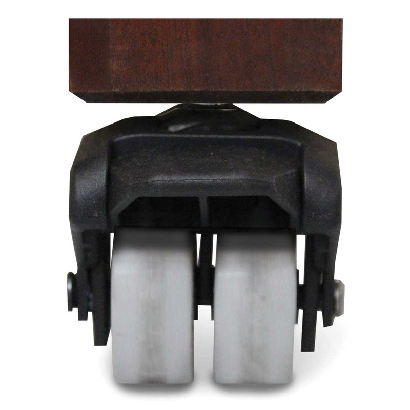 Big Green Egg 114662 Locking Caster Kit, 2 in Dia Wheel