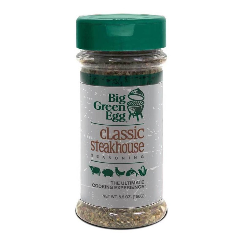 Big Green Egg 126429 Egg Seasoning, Classic Steakhouse Flavor, 6.5 oz Jar
