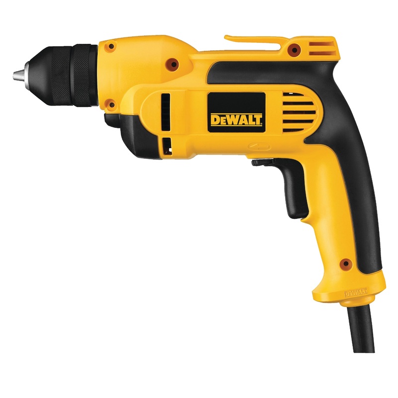 DeWALT DWD112 VSR Drill, Tool/Kit: Tool, 3/8 in Chuck, Keyless Chuck, 120 VAC, 0 to 2500 rpm Speed, 9-1/2 in OAL