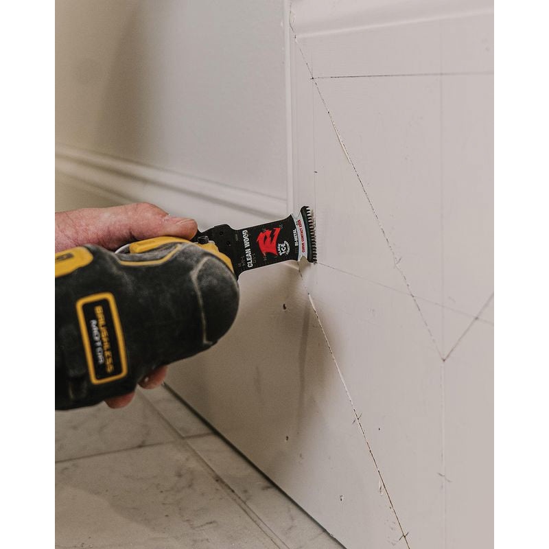 DIABLO DOS200RBD Oscillating Blade, Starlock Blade, 2 in W Blade, Bi-Metal Blade, 1-Piece