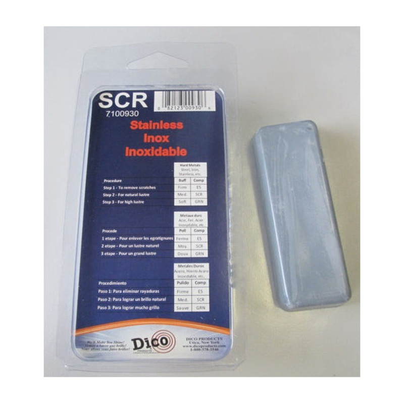 Dico 7100930 Buffing Compound, Gray