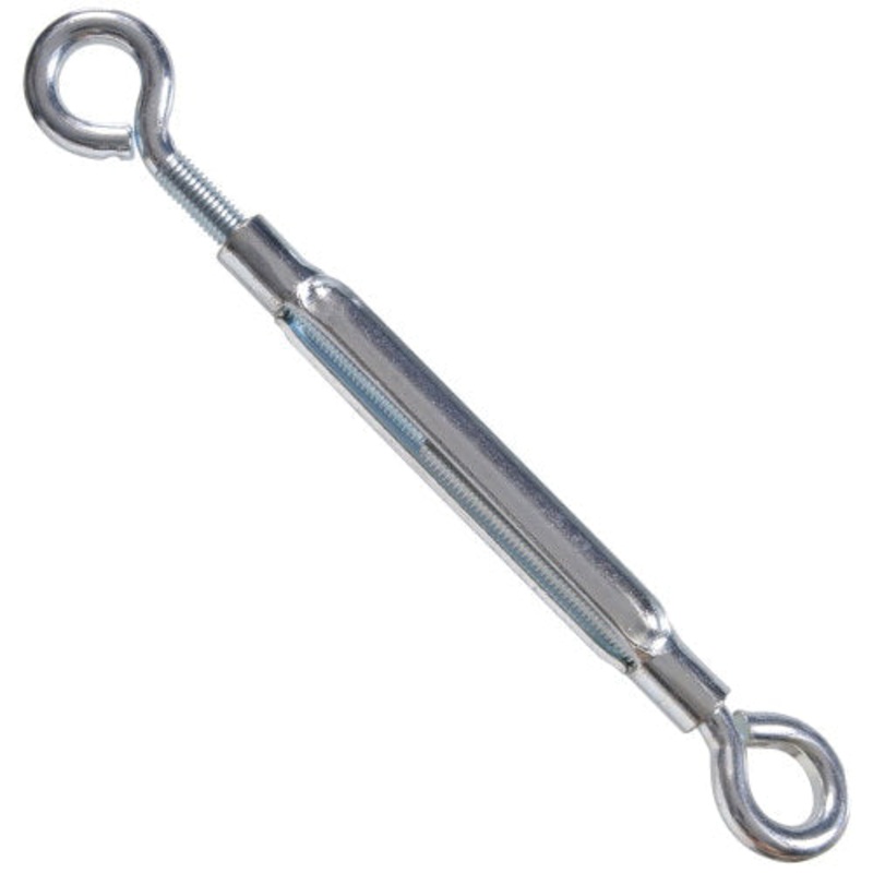 HILLMAN 321854 Turnbuckle, Eye End, 2700 lb Load, 1/2-13 Thread, 19-1/2 in L Retracted, 26-9/16 in L Extended