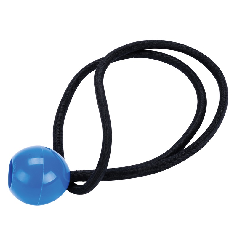 KEEPER 06344 General Purpose Bungee Cord With Toggle Ball, Rubber Cord, Black Cord