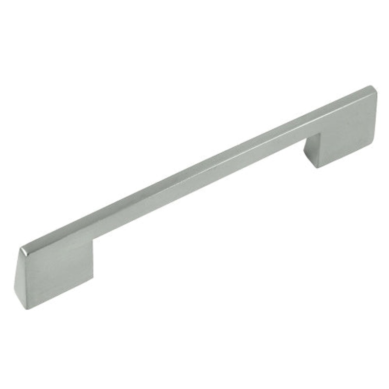 Laurey Contempo Series 75028 Pull, 120 mm L Handle, 27 mm H Handle, Zamak, Satin Nickel