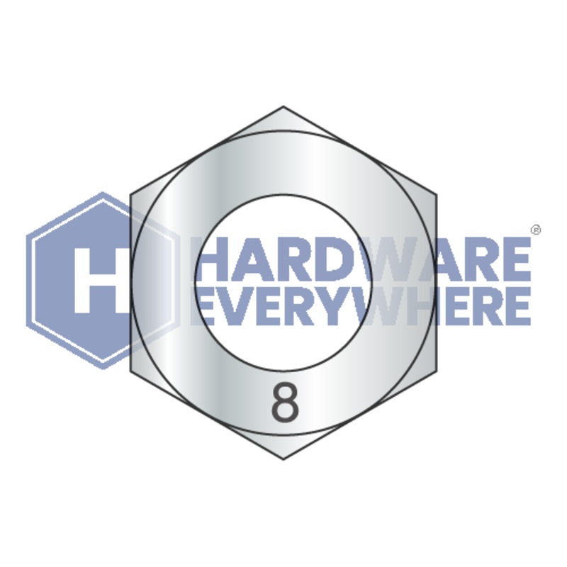 M16-2.0 METRIC HEX NUTS / Class 8 / Zinc