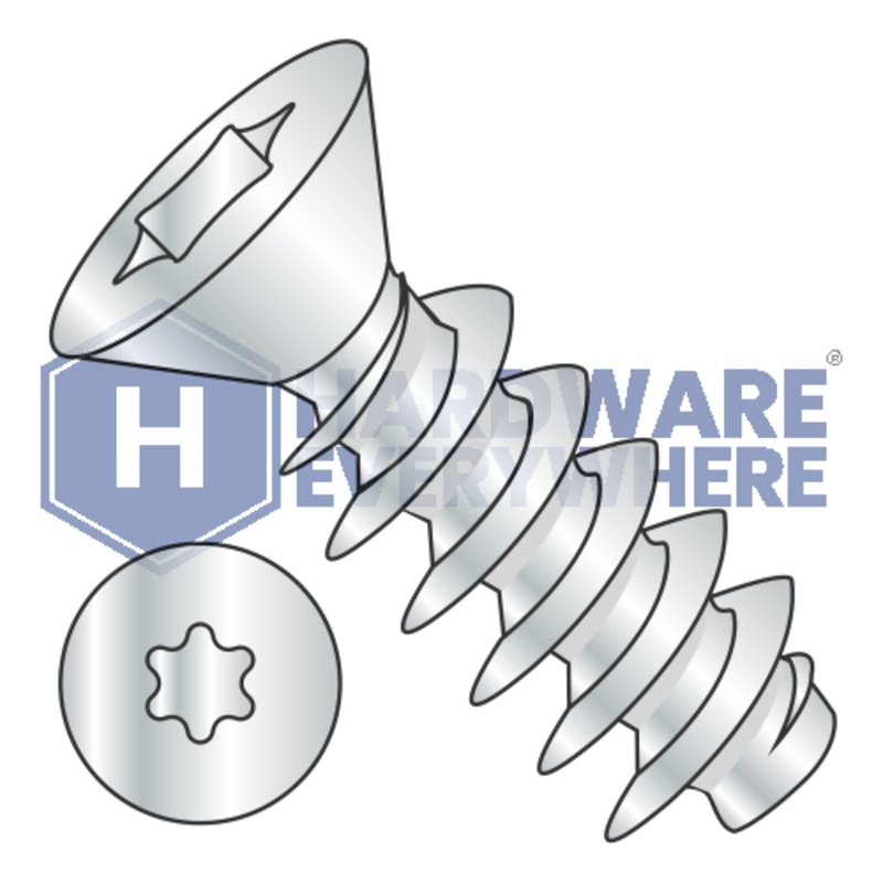 M2.2 x 6 METRIC THREAD FORMING SCREWS / Torx / Flat Head / Steel / Zinc