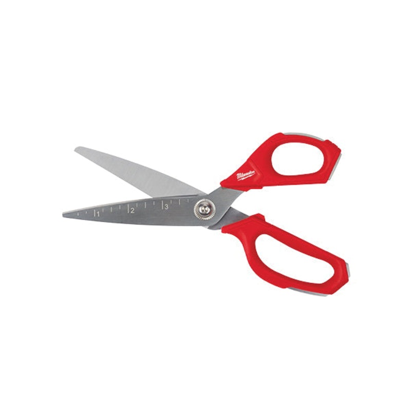 Milwaukee 48-22-4046 Jobsite Straight Scissors, 9.3 in OAL, Metal Blade