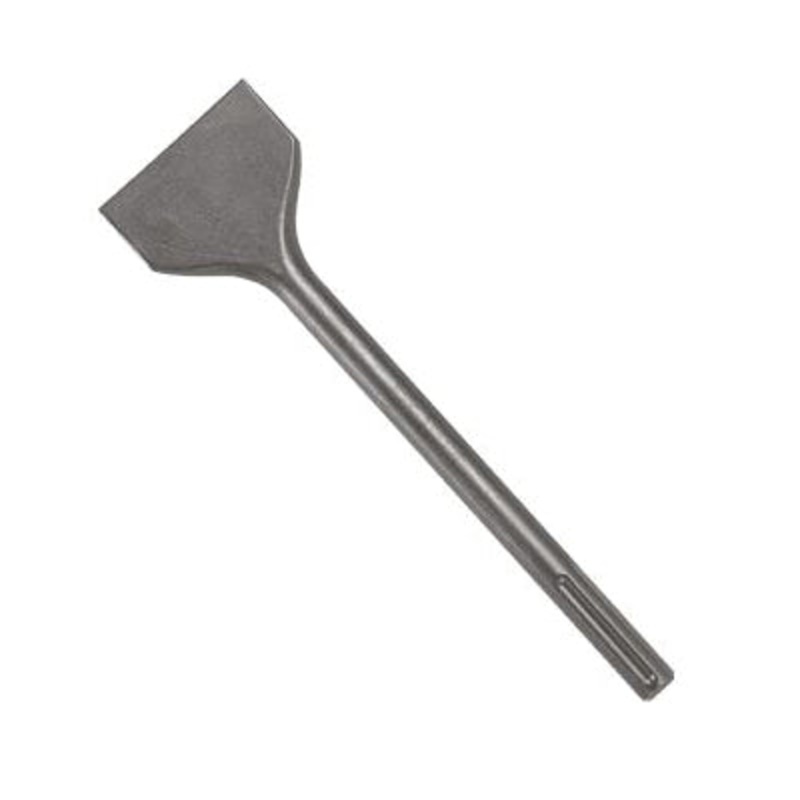 BOSCH HS1910 Hammer Scaling Chisel, 12 in OAL, 45/64 in Shank, SDS-Max Shank, Steel, Bright
