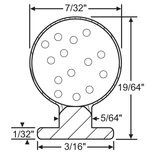 Brixwell 63-425b Black Bulb Foam Weatherseal 187bw X 300h