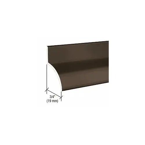 CRL 154D36 Dark Bronze 36" Door Rain Drips - 3/4" (19 mm)