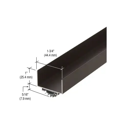 CRL 22VRD36 Bronze Door Bottom for 1-3/4" Doors 36" Dark Bronze