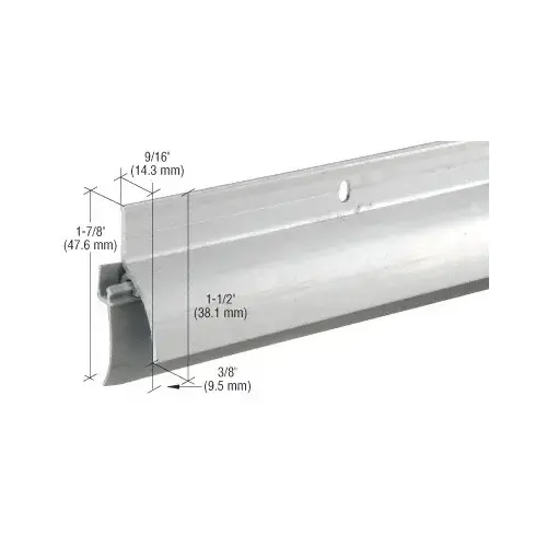 CRL DB037AV36 Aluminum Door Sweep-Rain Drip Combination for 36" Door