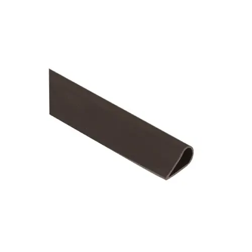 National Guard Products 5050B 21FT Self-Adhesive Brown Silicone Bulb Fire & Smoke Seal 1/4 H x 1/2" W 21ft