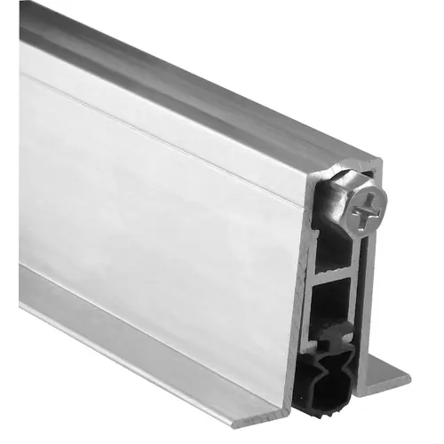 Pemko 411APKL 36 36" Full Mortise Automatic Door Bottom with PemkoPrene Mill Finish Aluminum Finish 411APKL36