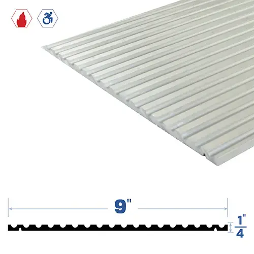 Brixwell 3976MA-EPX-48 48" Adjustable Threshold (9" by 1/4") Mill Aluminum4