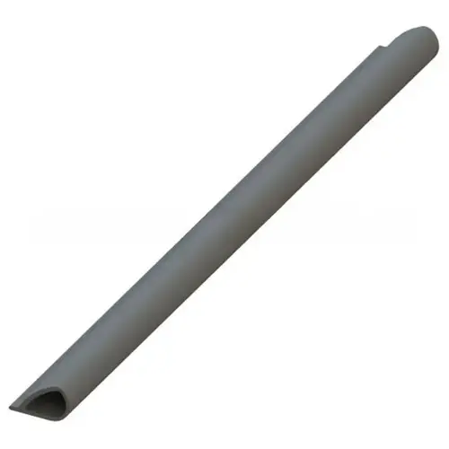 Hager 736S240 240" (20') Press On Weatherstrip with Smoke Seal Charcoal Finish - * Not Returnable *