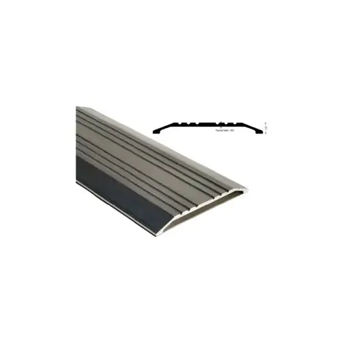 National Guard Products 426E 36IN Aluminum Saddle Threshold 1/2" H x 6" Wide, ANSI/BHMA Certified 1000lb Load Test