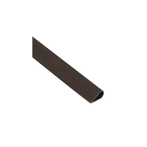 National Guard Products 5050CL 17FT Self-Adhesive Clear Silicone Bulb Fire & Smoke Seal 1/4 H x 1/2" W x 17ft