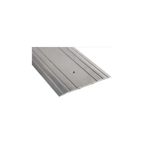 National Guard Products 813 36IN Saddle Threshold, 1/4" H x 8" W x 36" L, Milled Aluminum