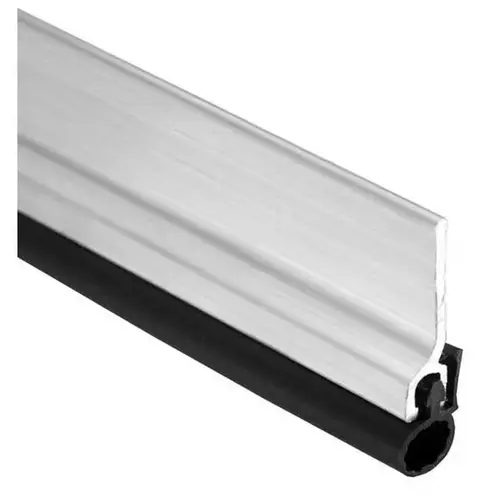 Pemko 303CS36 36" Standard Perimeter Gasketing with Silicone Clear Aluminum Finish