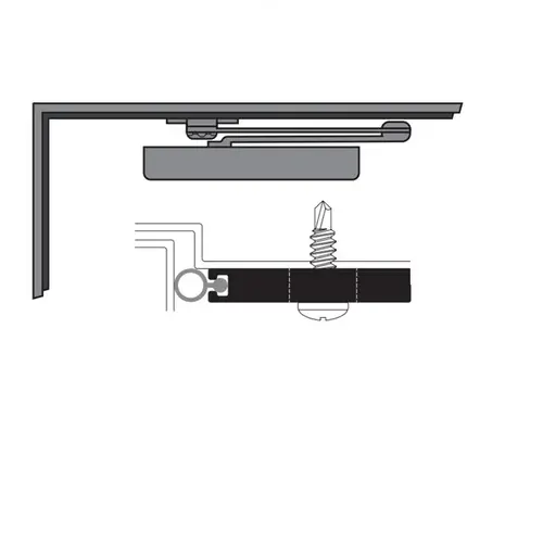Zero 429AA-S-36X84 Head and Jamb Gasketing