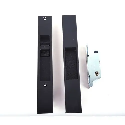 Adams Rite 4430-09-00-00-IB ABS Flush Lockset without Cylinder, Radius Lock Face, 1" to 1-5/16" Stile Thickness