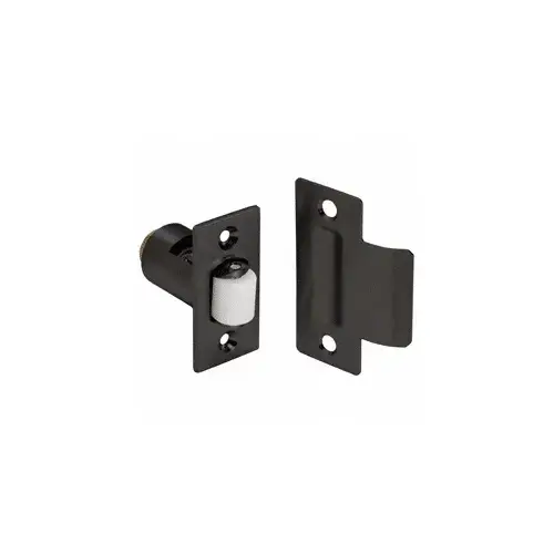 CRL RL3210B Nylon Roller Catch With Strike - Antique Bronze