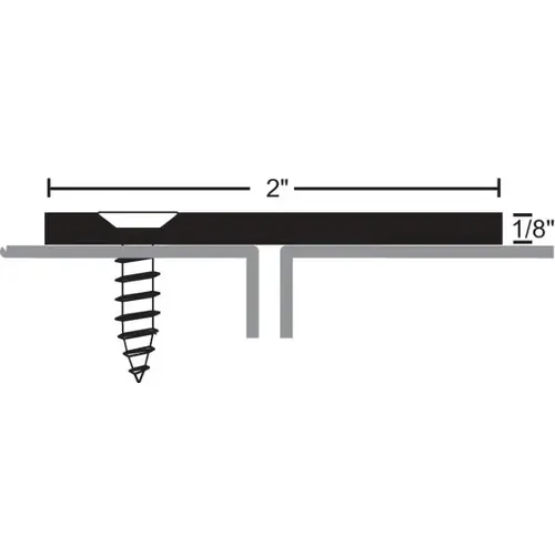 National Guard Products 139A-84IN Solid Metal Astragal