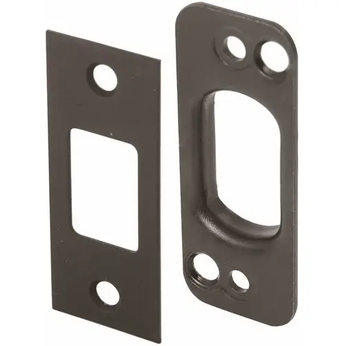 US Lock USX1600SP10B 1600 GR2 US10B Strike Plate Oil-Rubbed Bronze