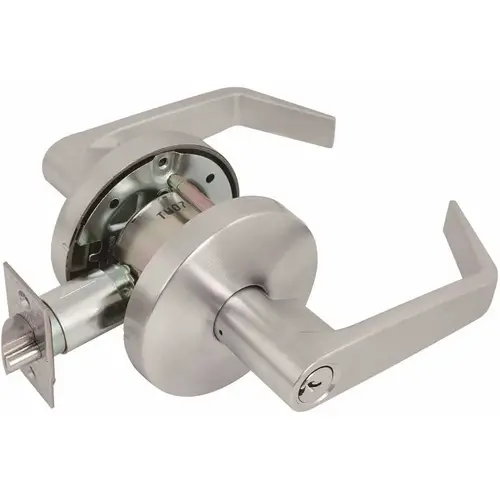 US Lock USX2052A26D 2050 GR2 2-3/4 in. US26D Backset Entrance Door Lever SC1 Satin Chrome