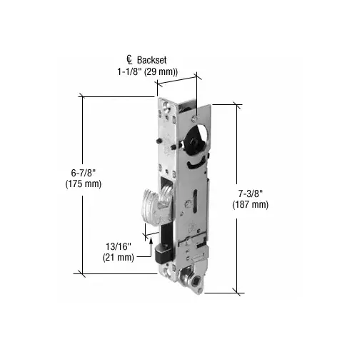 Adams Rite DH18900L Left Hand Hook Throw Deadbolt/Latch