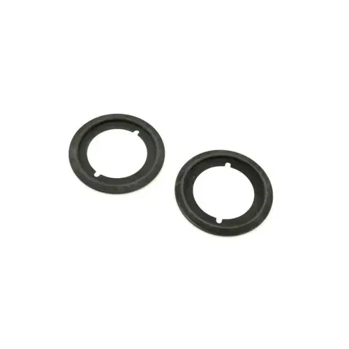 Baldwin 8090102 BALD TRIM RINGS FOR 2-1/8 INCH HOLE, Oil Rubbed Bronze Pair