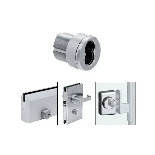 CRL 1CHPS Polished Stainless Mortise Housing for 7-Pin Small Format Interchangeable Cores (SFIC)