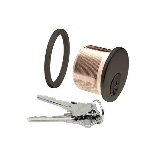 CRL DRA10KDDU Dark Bronze Mortise Keyed Randomly Cylinder