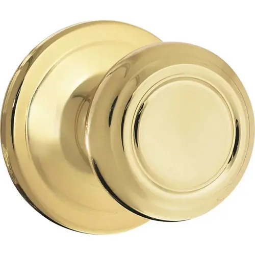 Kwikset 720CN 3 6AL RCS Cameron Passage Knob Polished Brass