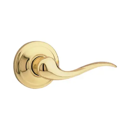 Kwikset 720TNL-3-RCAL-RCS Tustin Passage Lever Bright Polished Brass
