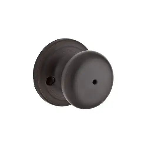 Kwikset 730H 11P 6AL RCS Hancock Venetian Bronze Privacy Bed/Bath Door Knob