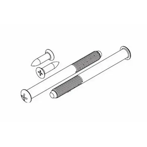 Kwikset 81247-15 Screw Pack for 780, 970, 980 Single Cylinder Deadbolts Satin Nickel Finish
