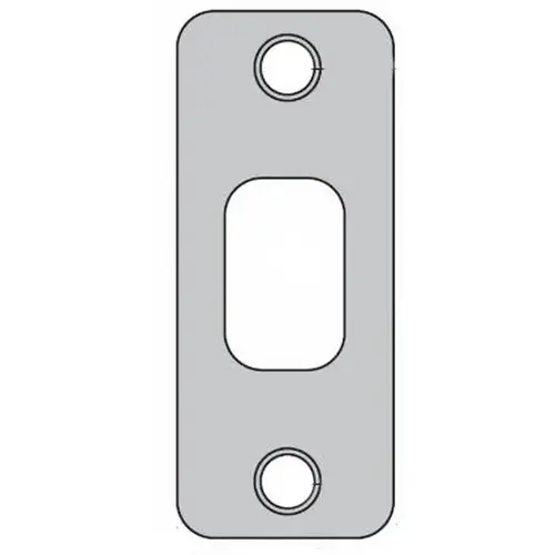 Kwikset 85279-3 Deadbolt Strike, Bright Polished Brass