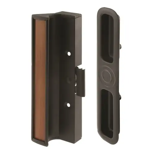 Prime-Line C 1201 Patio Door Handle Set Aluminum Black