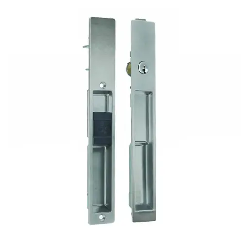 Adams Rite 4190-09-01-130-01-IB Flush Locksets Satin Aluminum Ritecoat Paint