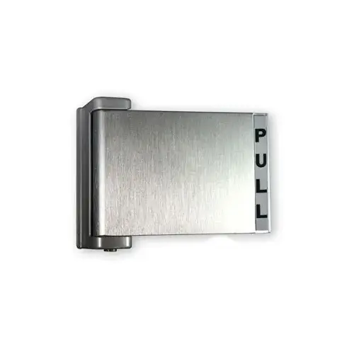 International Door Closers PH-4524-AL International Commercial Storefront Door Paddle Handle Pull R. PH-4524 Baked Dull Aluminum Paint