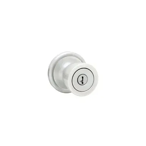Kwikset 740A 26D SMT 6AL RCS Signature Series Keyed Entry Knob, Satin Chrome