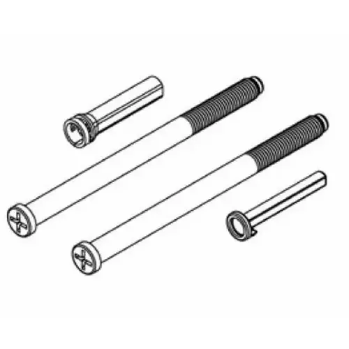 Kwikset 820290-15 159 Deadbolt Thick Door Pack, Satin Nickel