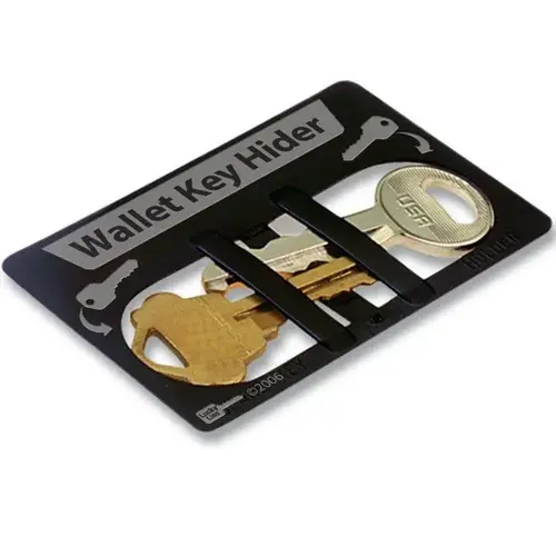 LUCKY LINE 90901 Wallet Key Hider Black - pack of 5