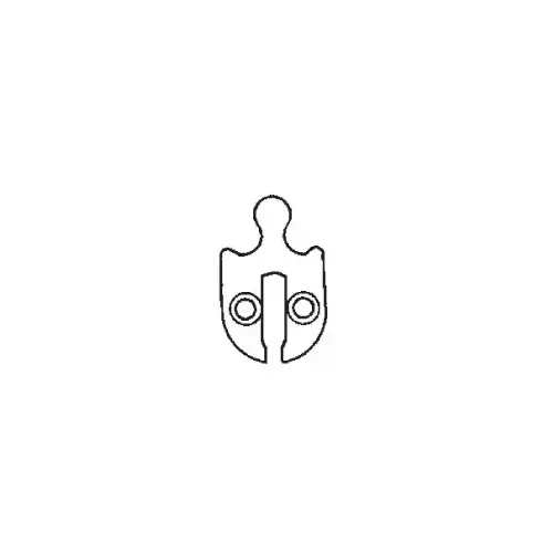 Sargent 13-0921 Cloverleaf Cam for 4370 Key Switch