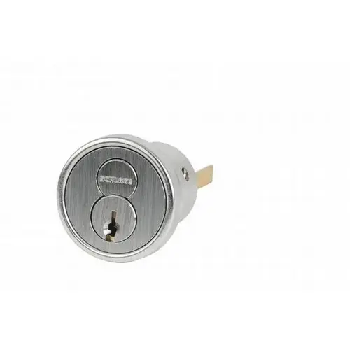 Schlage 20-057S145 626 Conventional Rim Everest Cylinder S145 Keyway with Convertible Tailpiece Satin Chrome Finish