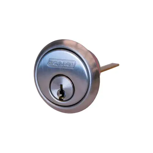 Schlage Commercial 20-022E 626 Rim Cylinder E Keyway, 626/US26D Satin Chrome